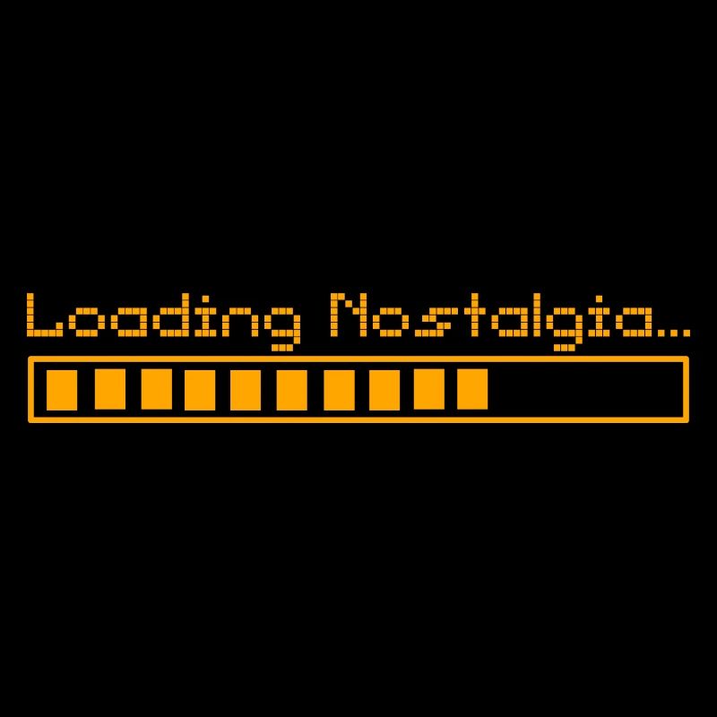 Ladebildschirm - Retro Gaming Design