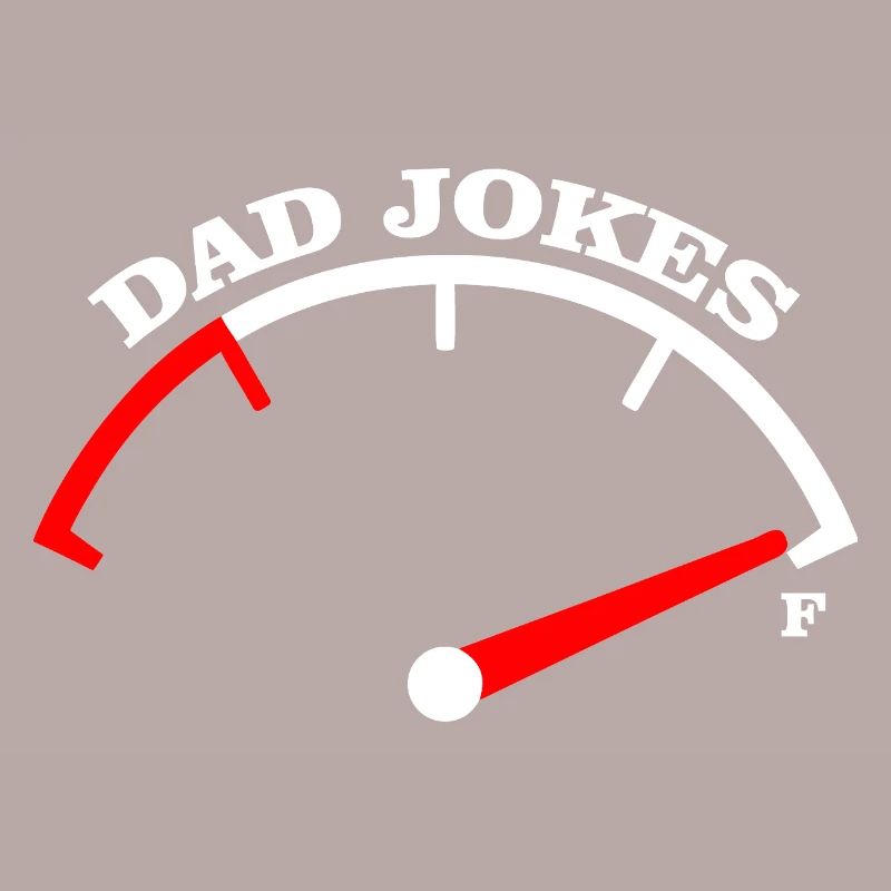 Conception du Tee Meter Dad Jokes