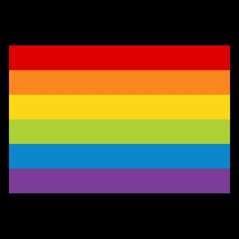 Affiche arc-en-drapeau drapeau LGBT arc-en-ciel