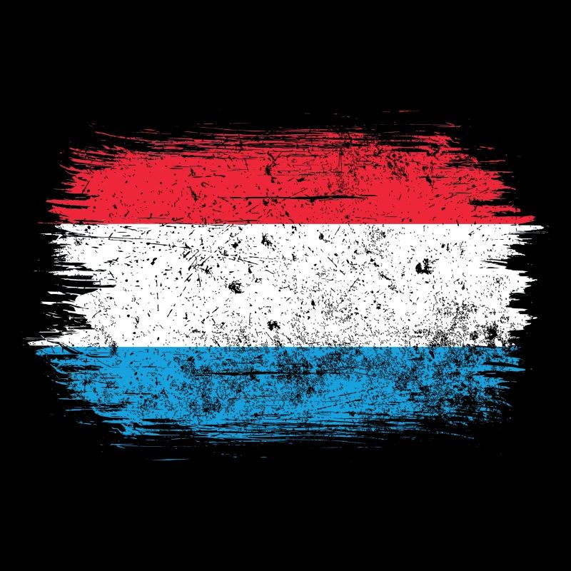 Coup de pinceau Drapeau néerlandais