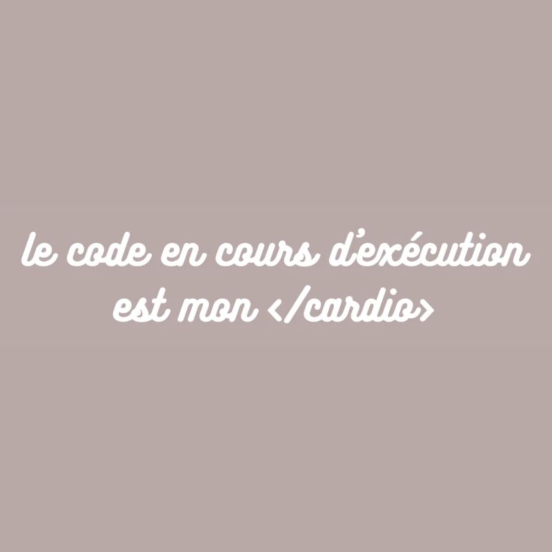 Le code en cours d'exécution est mon