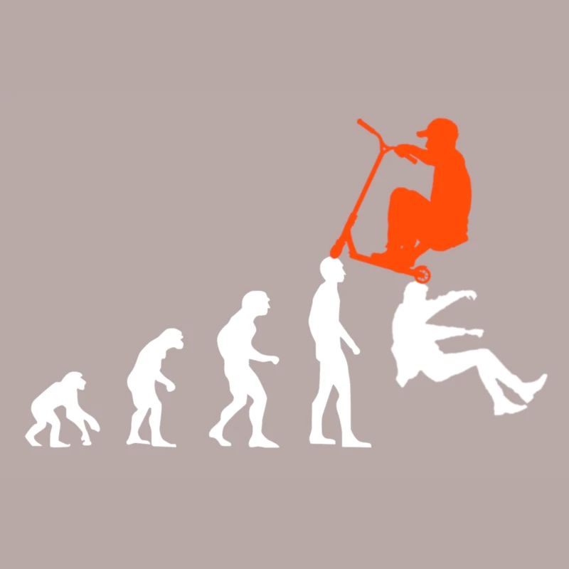 Scooter Tretroller E-Roller Stunt Evolution Design