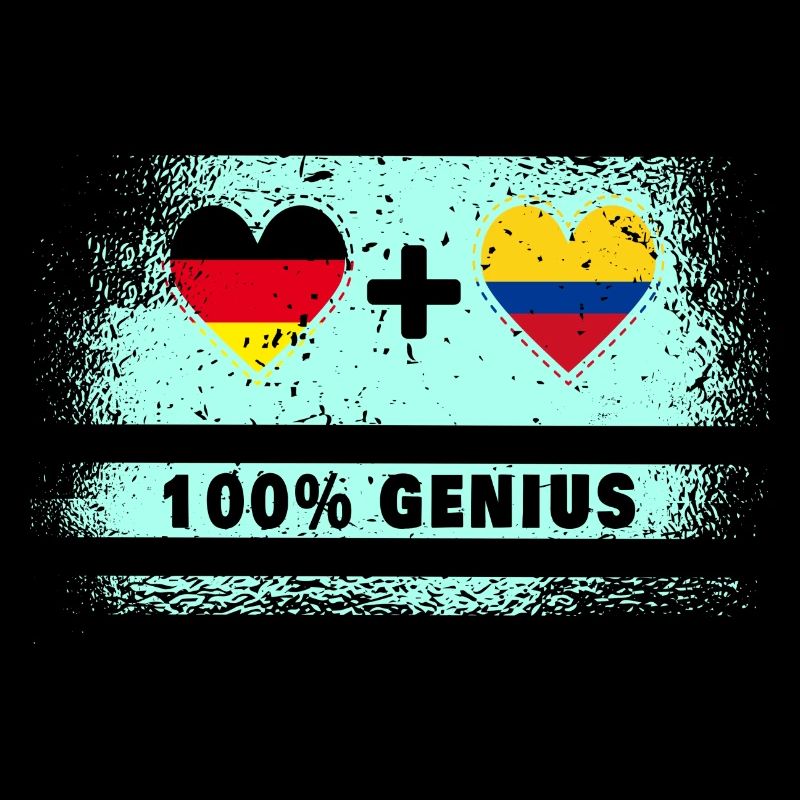 Germany and Colombia 100% Ingenious / Gift