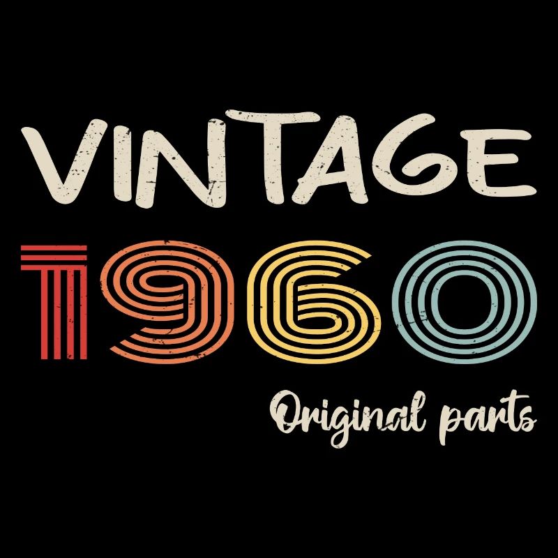Original 1960 Vintage | Geburtstagsgeschenk 1960