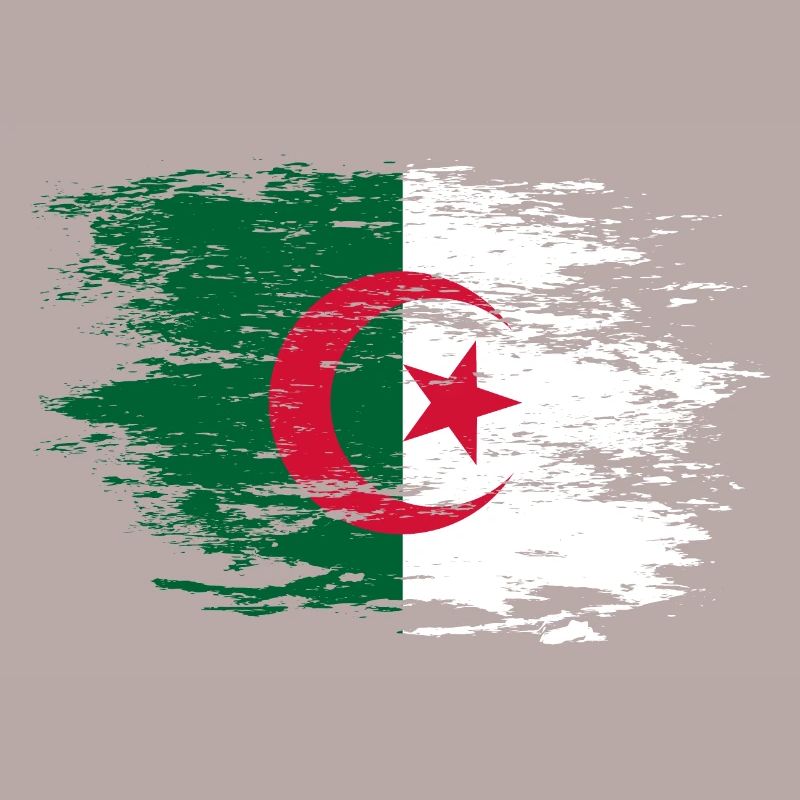 Drapeau de l’Algérie utilisé