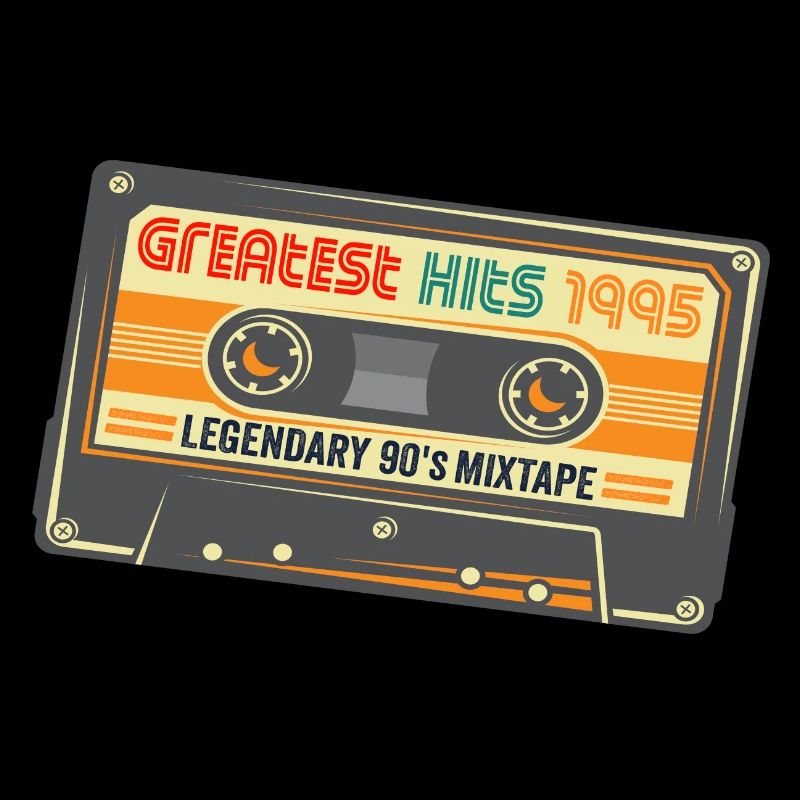 Greatest Hits 1995 Anniversaire Cassette Conception