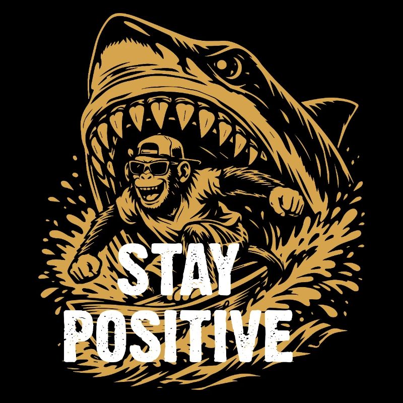 Reste positif, éclaboussure de requin