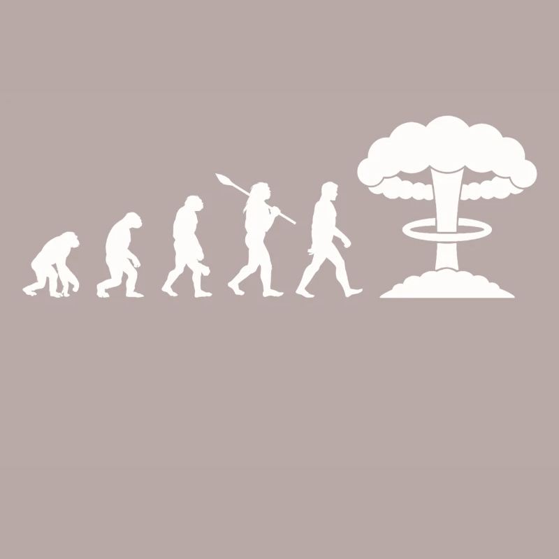 Evolution-Atombombe