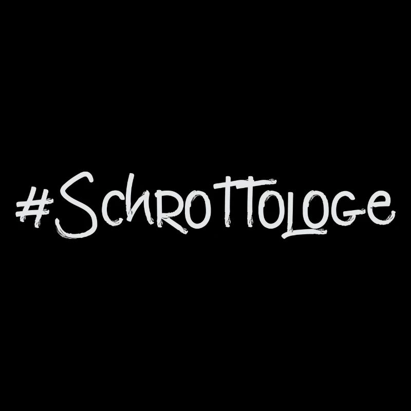 Scrapologist lettering white