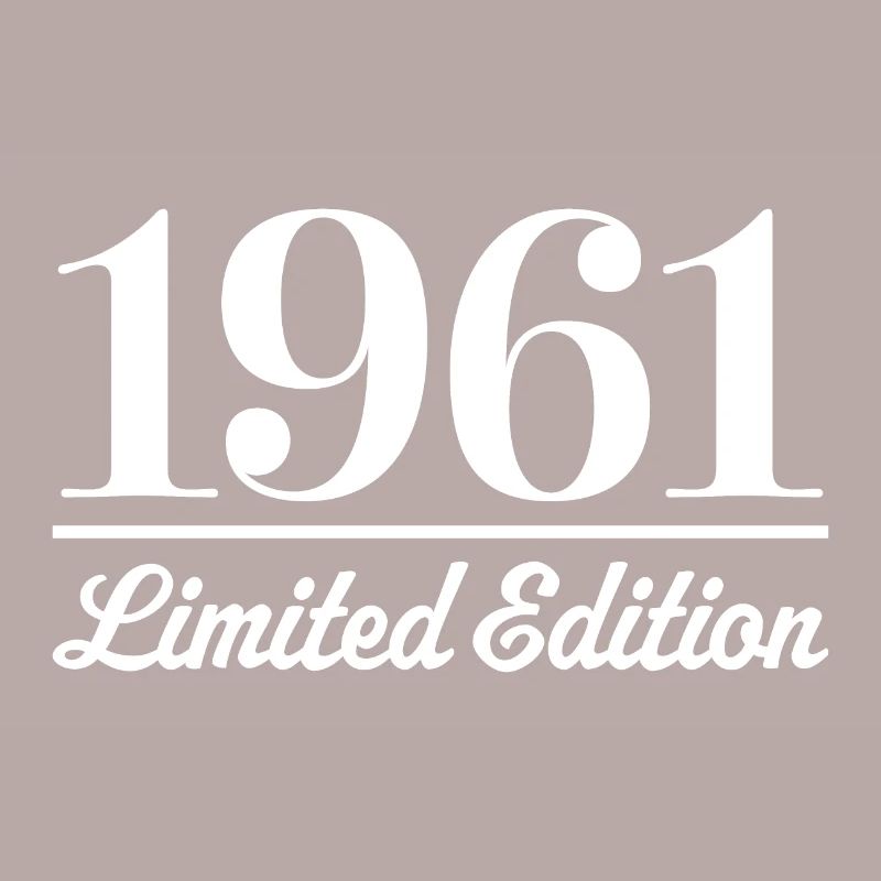 Édition limitée de 1961