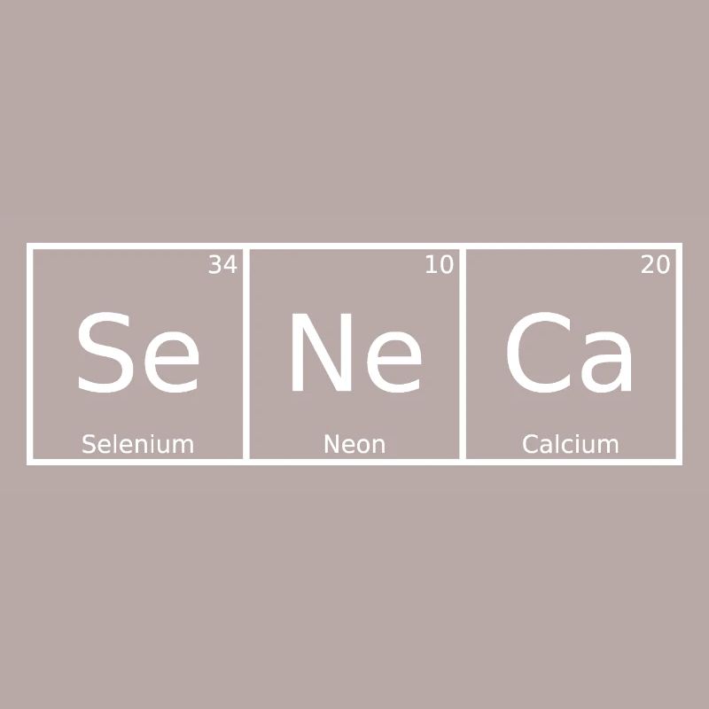 Seneca Name First Name Chemistry Periodic Table Elements