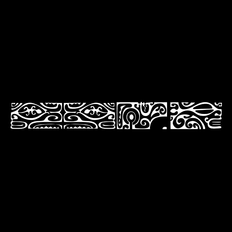 Maori Logo36 White