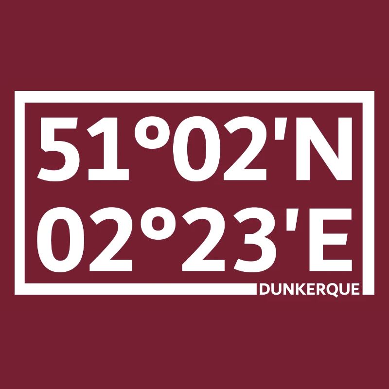 Coordonnées de Dunkerque