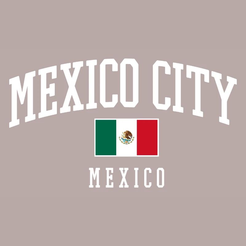 Drapeau typographique de Mexico