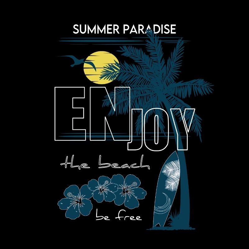 Summer Paradise Surfing