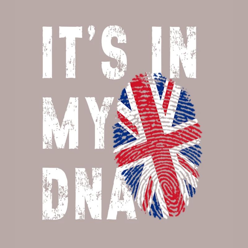 C’EST DANS MON ADN Drapeau britannique Angleterre Royaume-Uni Grande-Bretagne