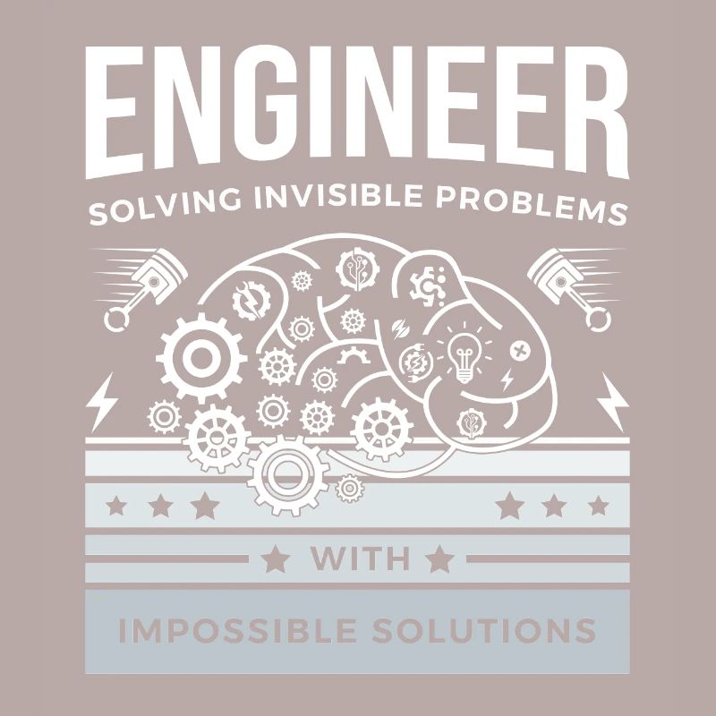 ENGINEER – Solving Invisible Problems T-Shirt