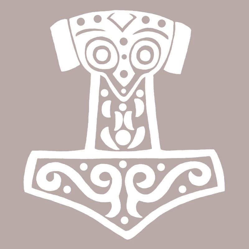 Marteau de Thor (blanc)