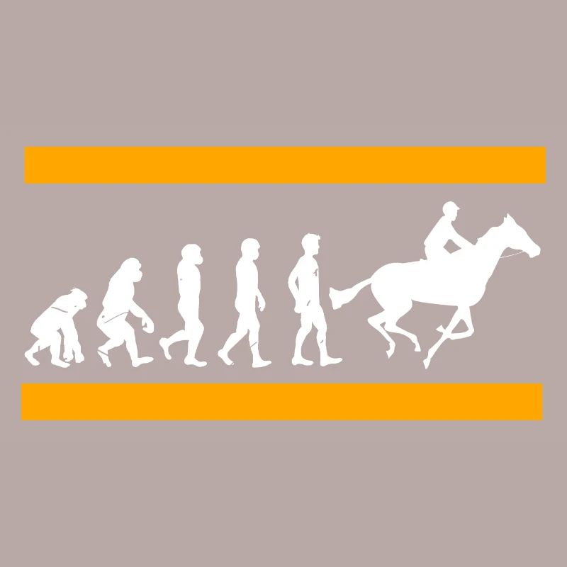 Human Evolution Ends in Horse Racing Glory