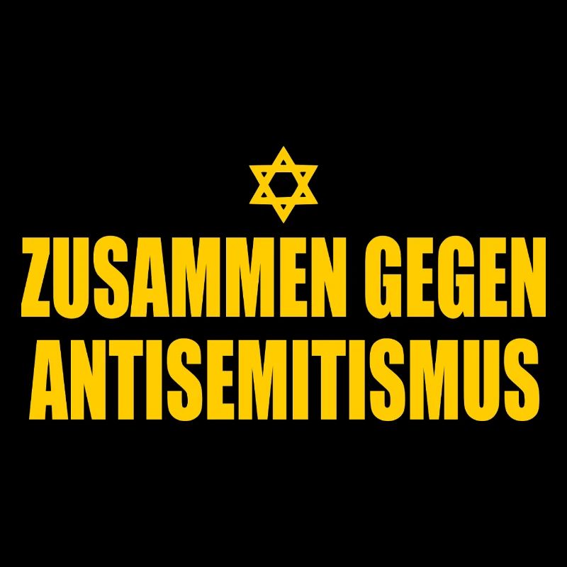 Zusammen Gegen antisemitismus 