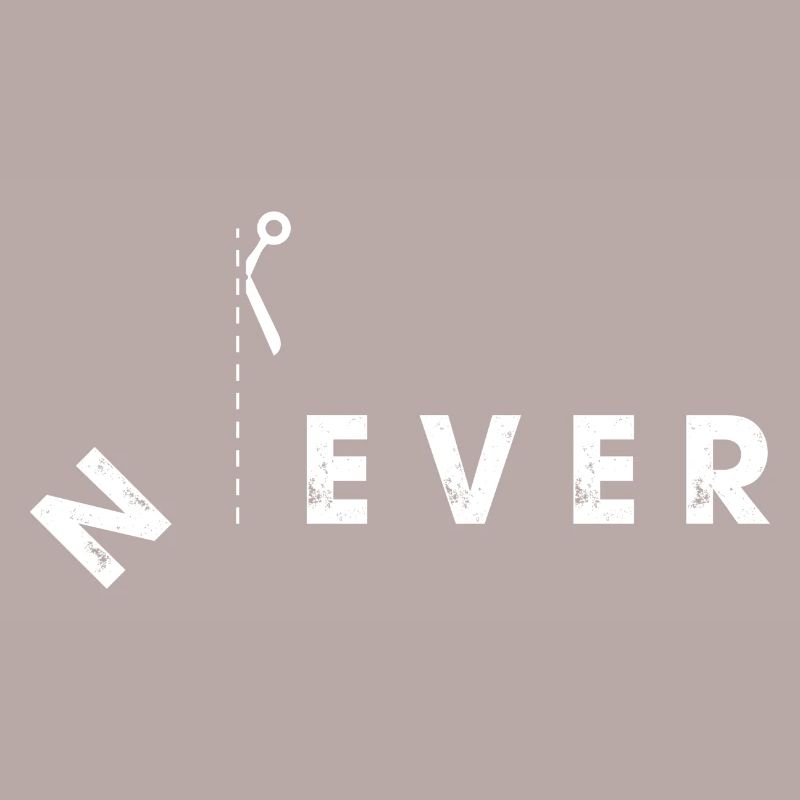 Conception de ciseaux Never Cut Boundaries