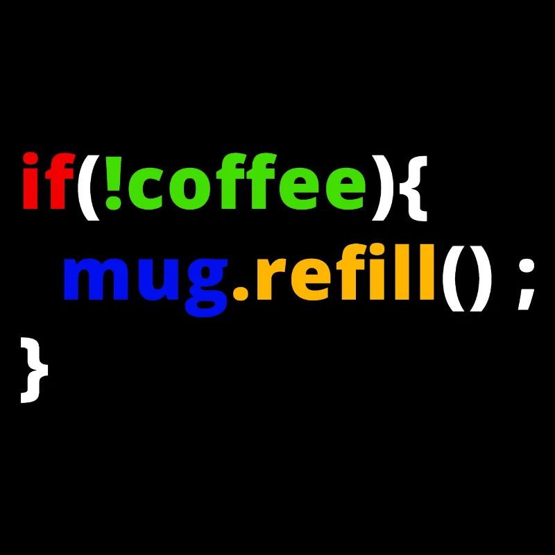 Programmeur Admin IT Code Kaffee EDV Informatik