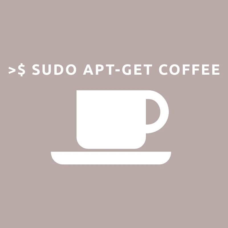 Lustiges Linux Kaffee Admin Shirt Pinguin Coder