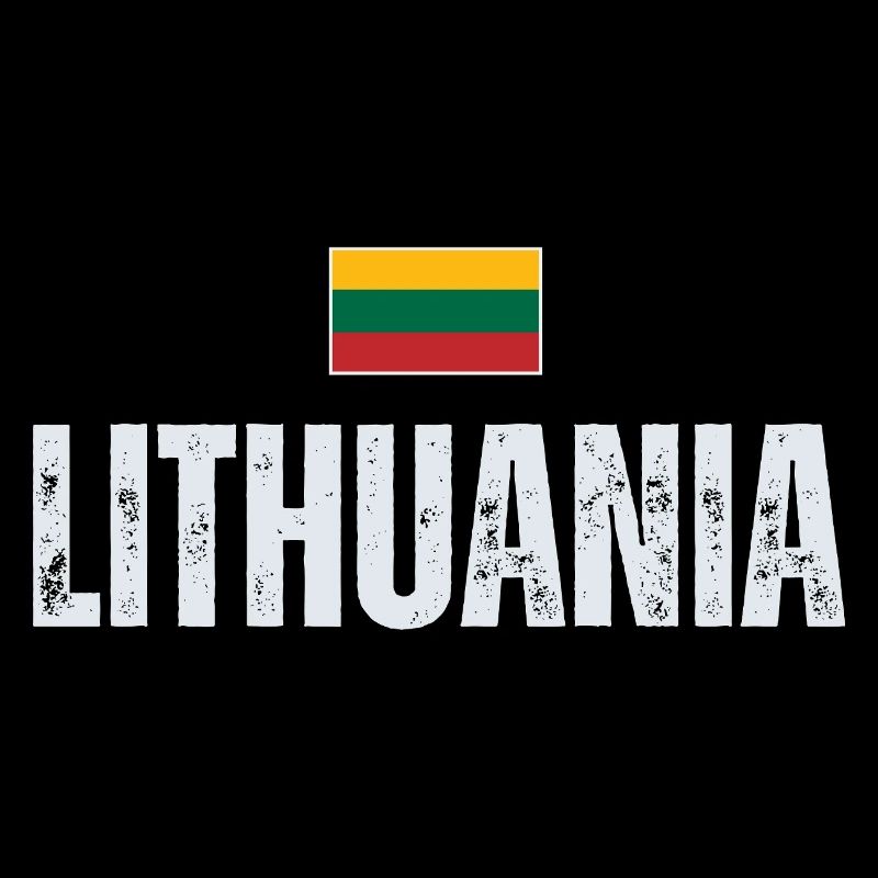 Fierté lituanienne, drapeau de la Lituanie