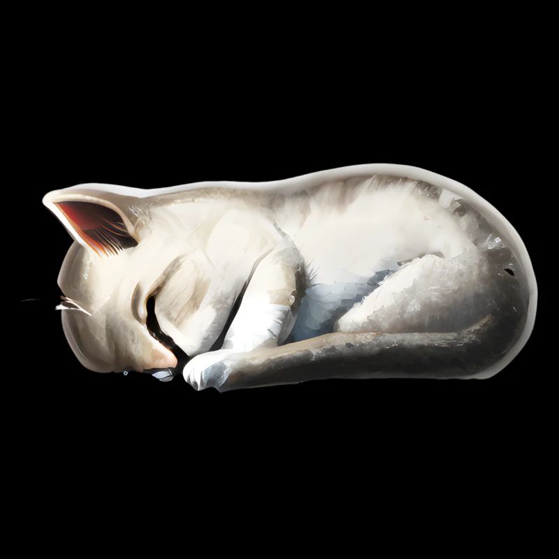 Sleeping cat