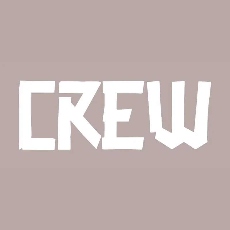 Crew Gaffer Petits caractères Blanc