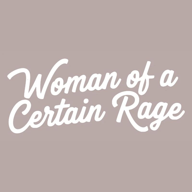 Femme d’une certaine rage Déclaration de design