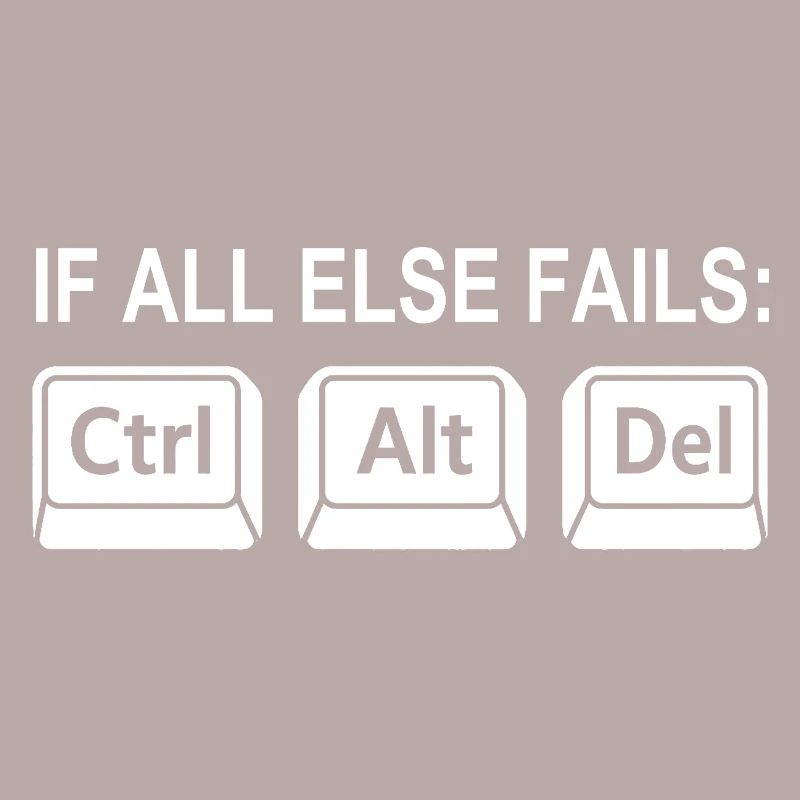 Programmer Shortcut Geek IT Support Computer