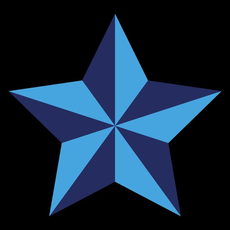 Étoile bicolore