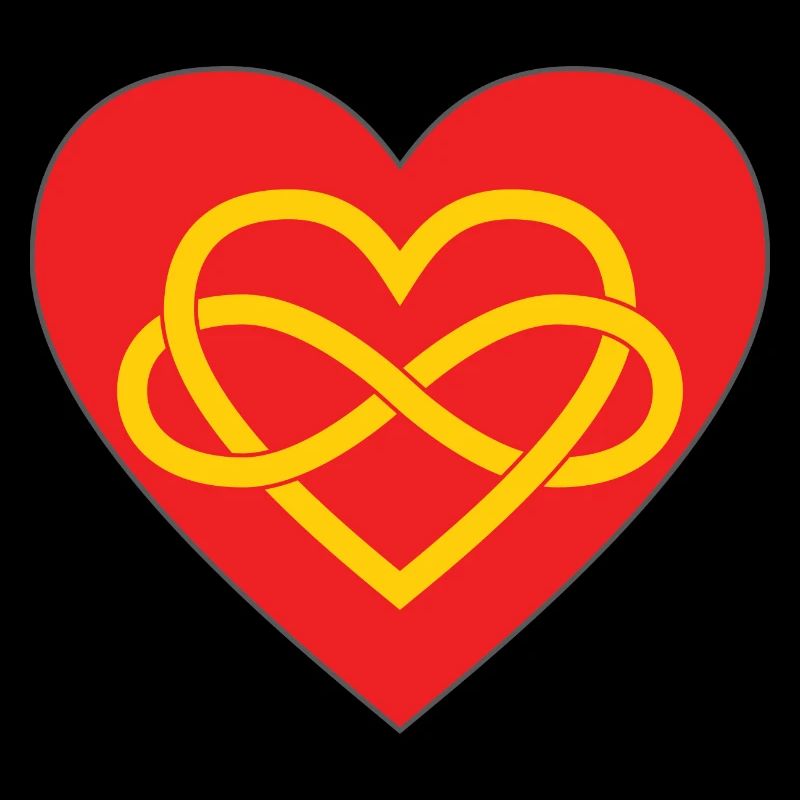 Polyamory Infinity Heart