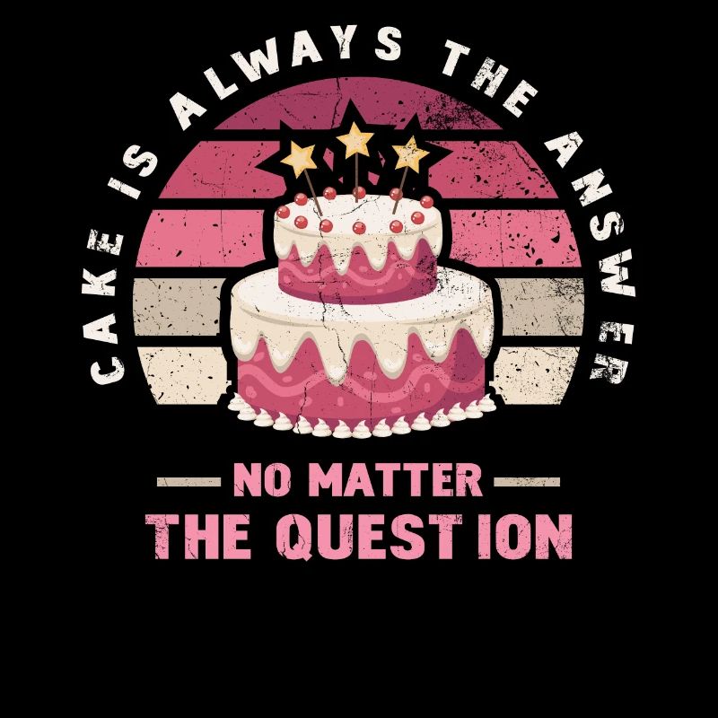 Cake is always the answer, whether for bakers