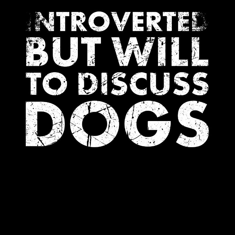 Introverti, mais will, chiens pour