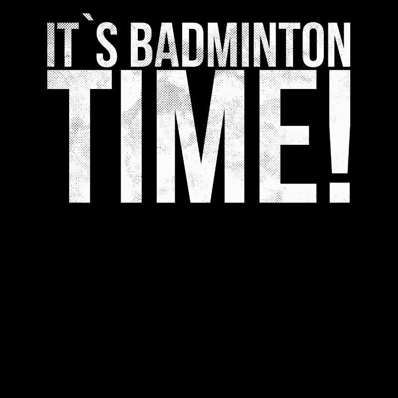 Es Ist Badmintonzeit Für Badmintonspieler Oder
