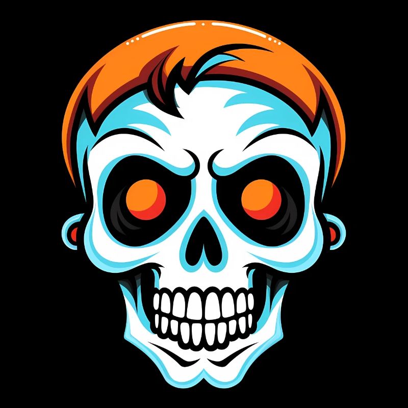 Cute Halloween Skull