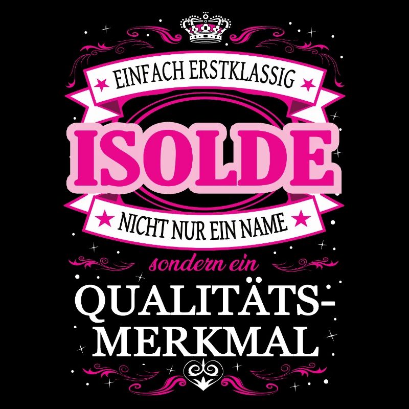 Caractéristique de qualité Isolde tout simplement de première classe