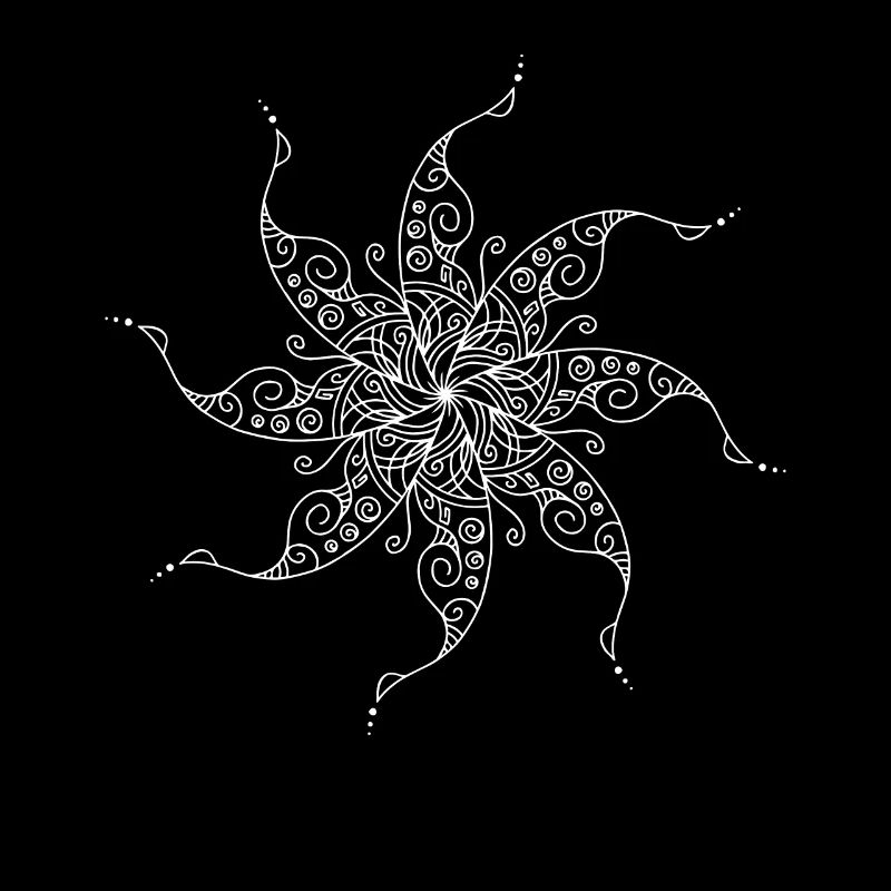 Rotating Mandala