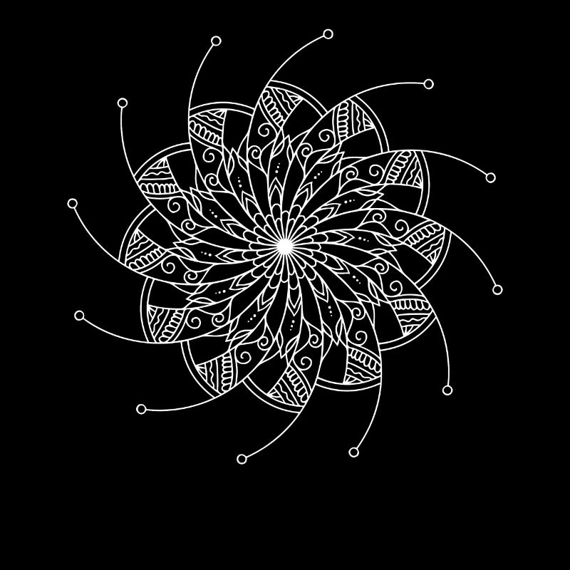 Rotating Mandala