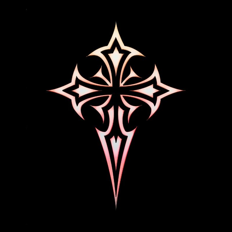 Goth Kreuz Y2K Emo Kreuz Gothic Aesthetic
