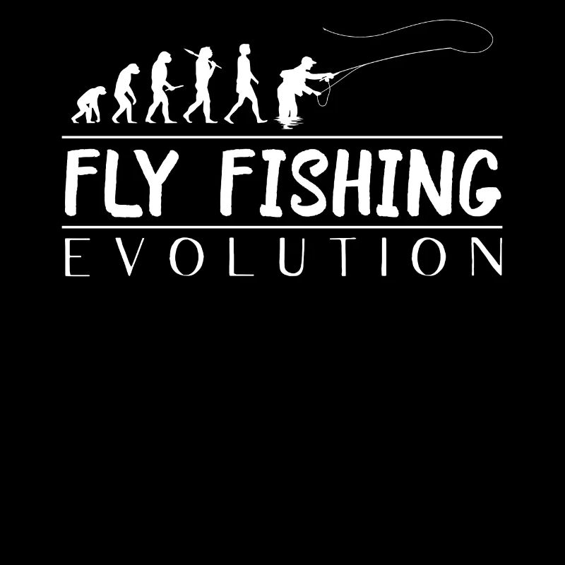 Fly Fishing Evolution - Funny Angler
