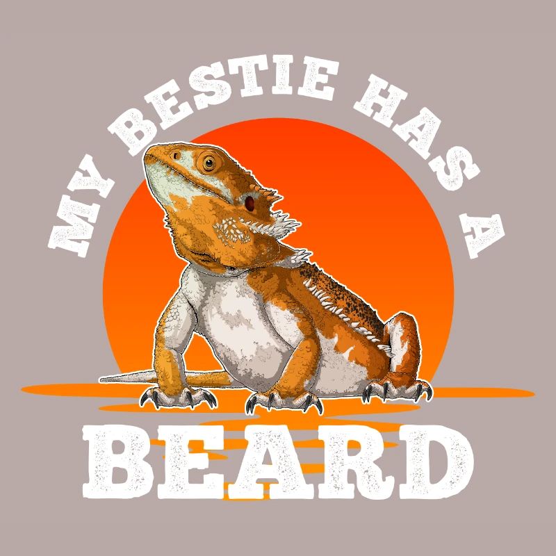 Bartagame Meine beste Freundin Hat Einen Bart