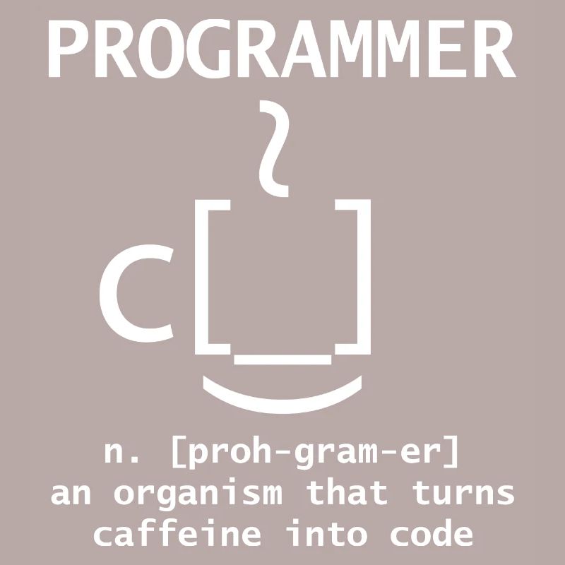 Programmeur Je transforme le café en développeur de cadeaux de code