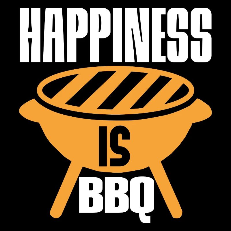 HAPPINESS IS BBQ