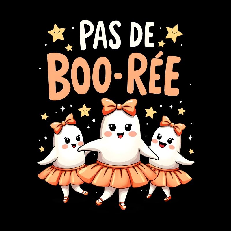 Pas de Boo-rée - Funny Halloween Dance Ghosts