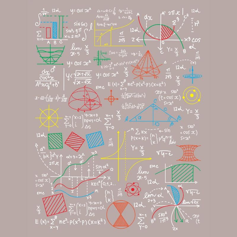 Funny math teacher math formulas