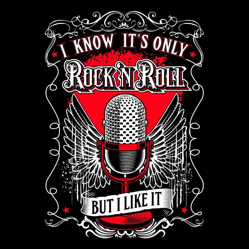 C’est rock and roll - Microphone rétro