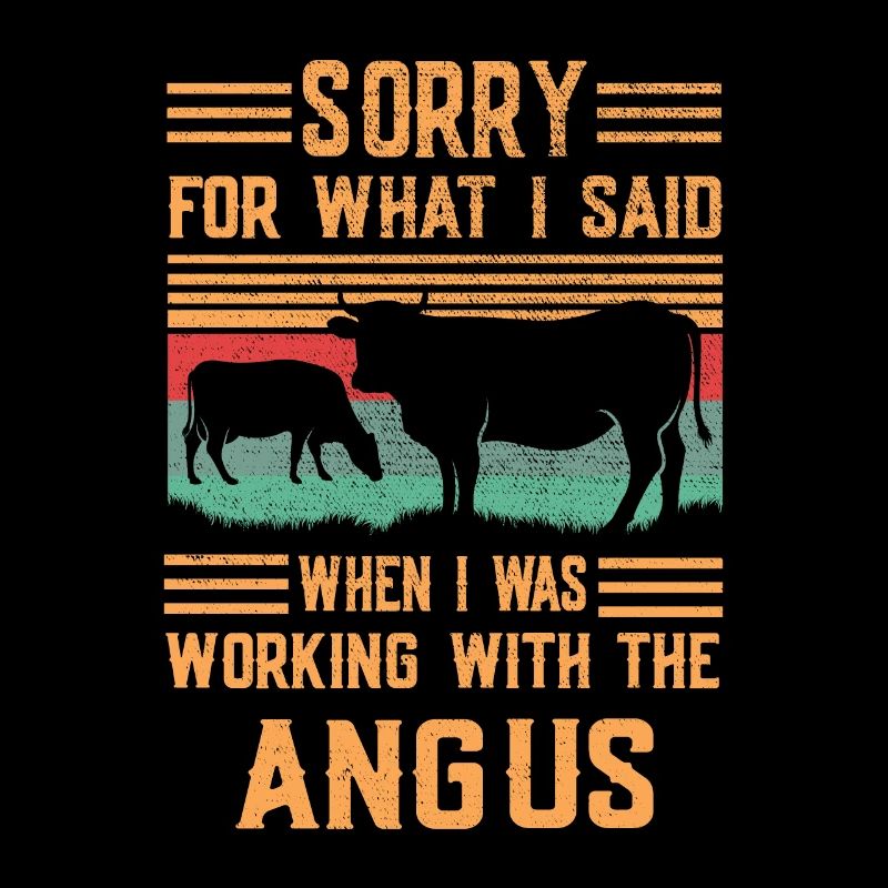 Désolé pour ce que j’ai dit, Angus